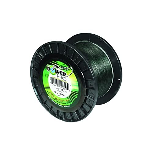 Power Pro 10-500-G Spectra Braided Fishing Line, 10-Pounds, 500