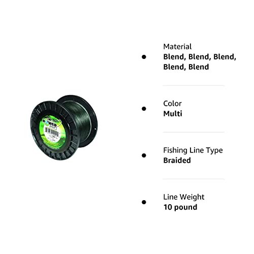 Power Pro 10-500-G Spectra Braided Fishing Line, 10-Pounds, 500-Yards,  Green - Imported Products from USA - iBhejo