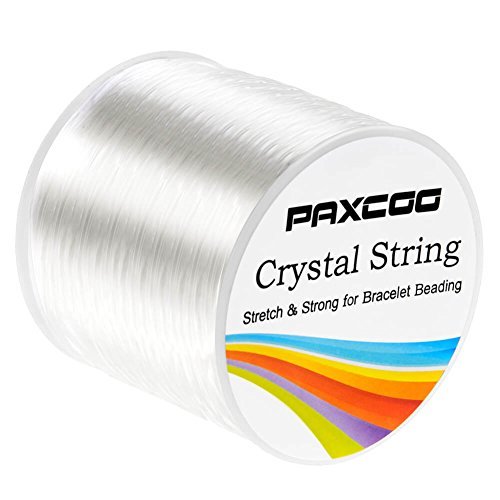 Paxcoo 1.2Mm Elastic Stretch String Cord For Jewelry Making Bracelet  Beading Thread - Imported Products from USA - iBhejo