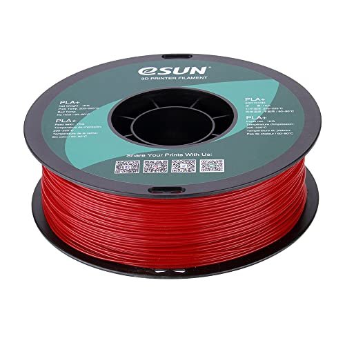 Esun Pla Pro (Pla+) 3D Printer Filament, Dimensional Accuracy +/- 0.03 Mm, 1Kg  Spool, 1.75Mm, Fire Engine Red, (Pantone 199C) - Imported Products from USA  - iBhejo