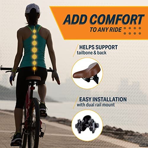 Beach cruiser hot sale bike seat