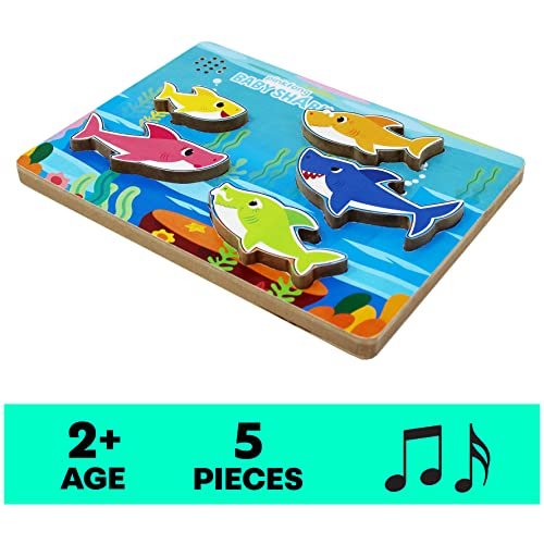 Baby shark puzzle with hot sale sound