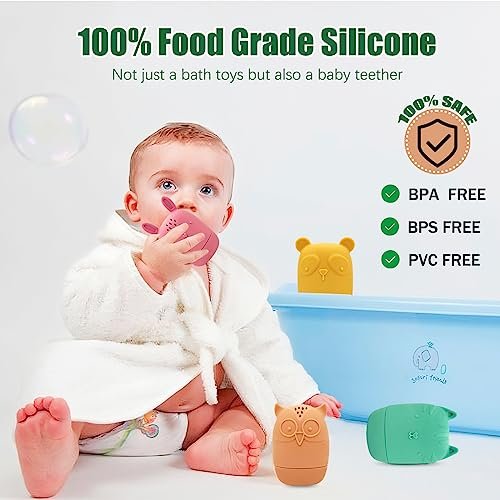 Silicone best sale animal babies