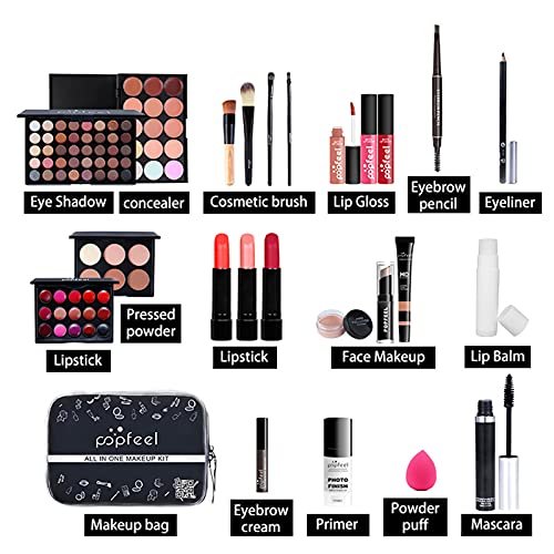 Bonnie Choice All In One Makeup Kit, Makeup Kit For Women Full Kit, Makeup  Gift Set For Women Beginners, Makeup Essential Starter Bundle Include Eyes  - Imported Products from USA - iBhejo