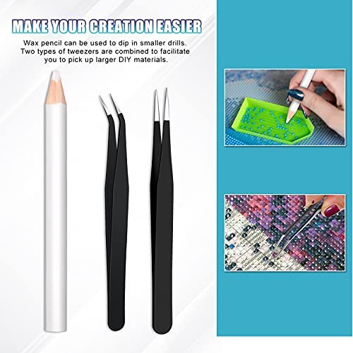 KIRA 8pcs Dotting Rods Acrylic Twist Sticks Wax Pencil Manicure Nail Art  Tool : Amazon.in: Beauty