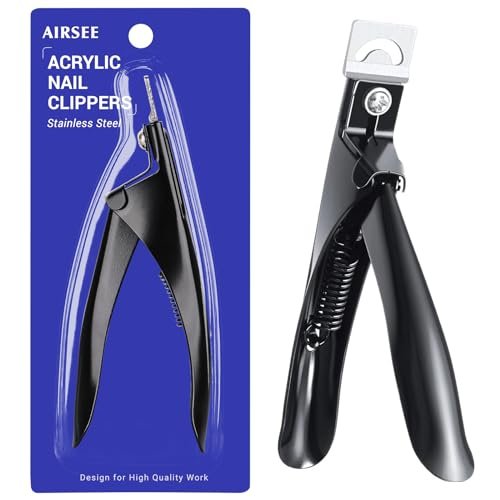 Professional Acrylic False Nail Clippers for Acrylic Nails Rainbow Nail Tip  Cutter Manicure Tool for Salon Home Art Making Tool - AliExpress