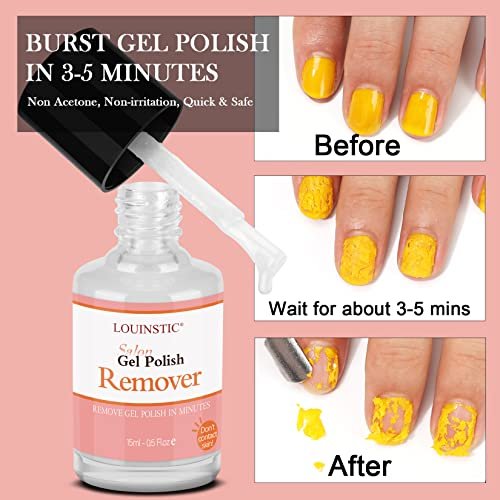 MIILEX 100% Pure Acetone Nail Polish Remover 8oz - Professional Soak-Off  Remover, Non-Irritating, Easily & Quickly Remove Gel Nail Polish Remover,  Don't Ruin Your Nails (8oz) : Amazon.ca: Beauty & Personal Care