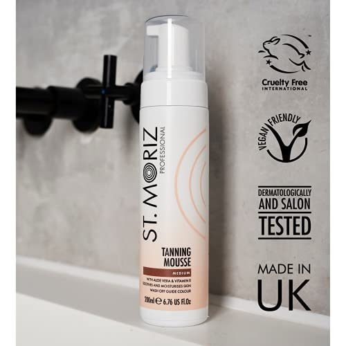 St. Moriz Medium Tanning Mousse - Body Tanning Mousse