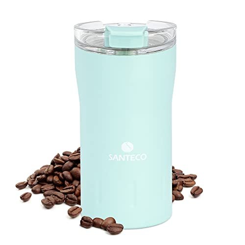 Travel Coffee Mug Spill Proof 12oz, Insulated Coffee Mug to Go