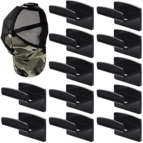 Maitys 12 Pieces Adhesive Hat Hooks For Wall Minimalist Hat Rack Hat Holder  Organizer No Drilling Hat Holder Strong Hold Hat Hangers For Door, Closet -  Imported Products from USA - iBhejo