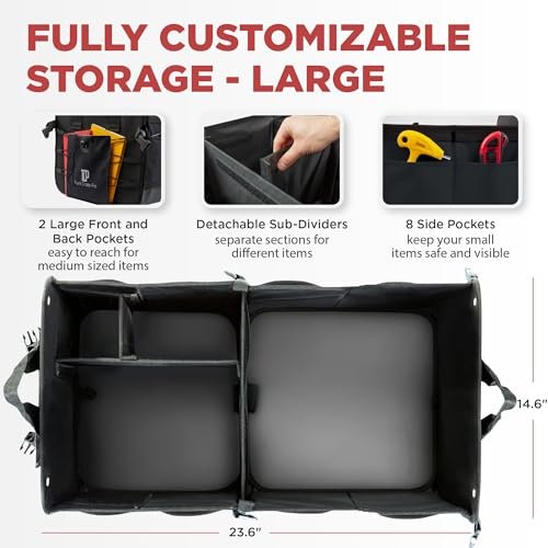 Suv store car organizers