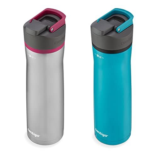 Contigo Cortland 2.0 AutoSeal Spill-Proof Lid 40 oz. Water Bottle