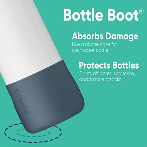 Owala Silicone Water Bottle Boot, Anti-Slip Protective Sleeve for Water  Bottle, Protects FreeSip, Twist, and