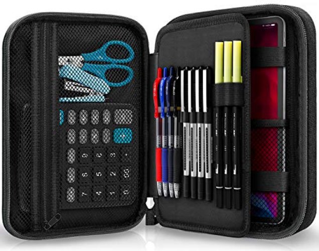 BTSKY Handy Wareable Oxford Colored Pencil Bags Large 72 Slots