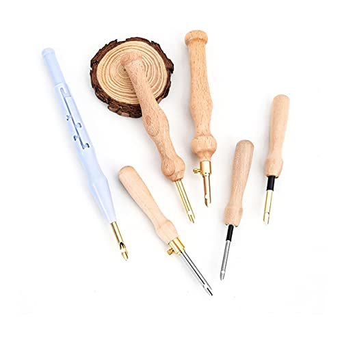 HAND U JOURNEY 6PCS Embroidery Punch Needle Food Series