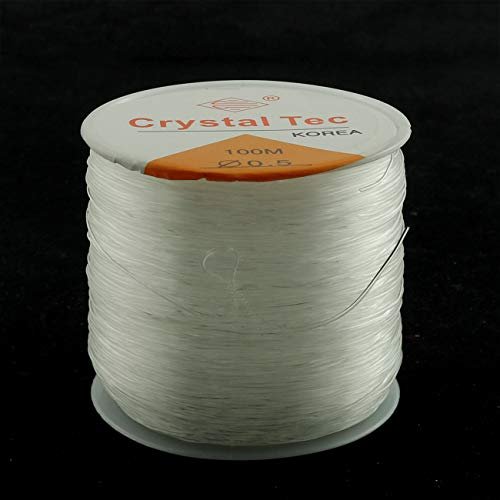 Elastic Bracelet Thread | Stretchy Beading Cord | Crystal Tec - 0.5mm / 100M