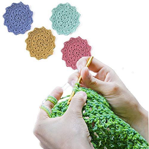 10pcs Small Size Lace Crochet Hooks Ergonomic Crochet Hooks Set With Soft  Grip Handle 