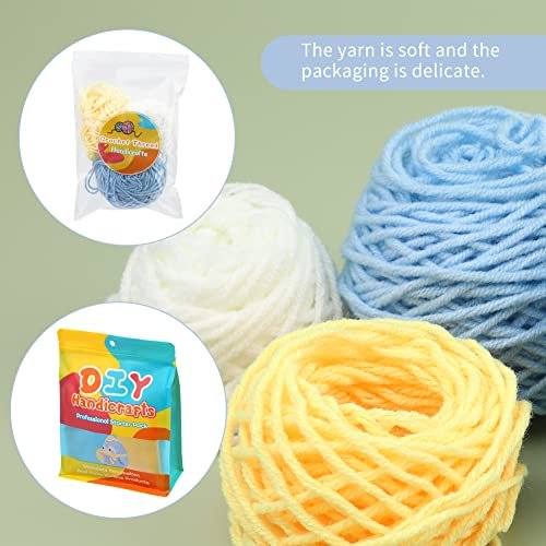ZMAAGG Beginners Crochet Kit, Crochet Animal Kit, Knitting Kit with Yarn,  Polyester Fiber, Crochet Hooks, Step-by-Step Instructions Video, Crochet