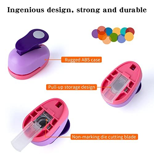 1.5 Inch Circle Punch, Circle Hole Paper Punch Hole Puncher Shape Punches