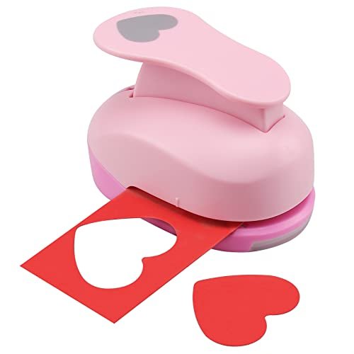 Looneng 2 Inch Heart Punch, 50Mm Heart Lever Action Craft Punch, Heart  Shaped Hole Punch For Paper Crafts, Weddings, Cardstock, Gift Wrapping,  Greeti - Imported Products from USA - iBhejo