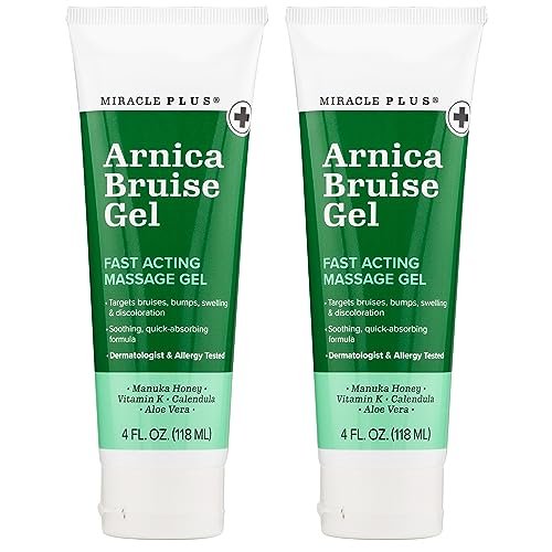 Miracle Plus Natural Arnica Bruise Body Gel Arnica Montana Lotion For
