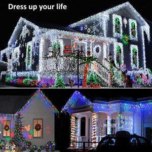 Hiboom 1 Pack 19'' Christmas LED Big Snowflake Window Lights