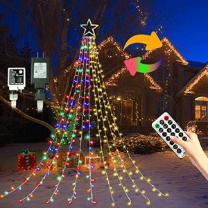 Minetom Christmas Lights Outdoor, 337Ft 1000LED Plug in Christmas