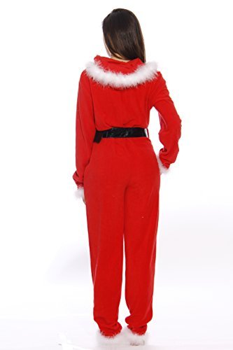 6256 L Just Love Adult Onesie Pajamas Santa Baby Large