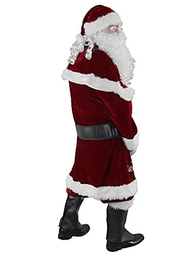 Men's santa hot sale suit xxl