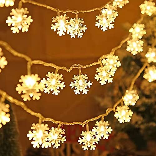 QZYL 410 ft Christmas Lights Outdoor, 1000 LED Long Christmas String Lights, Warm White Fairy Lights for Christmas Decor, Waterproof Christmas Tree Li