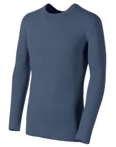Duofold Men'S Mid Weight Double Layer Thermal Shirt, Blue Jean, X-Large