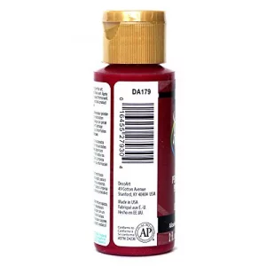 DecoArt Americana Acrylic Paint, 2-Ounce, Alizarin Crimson