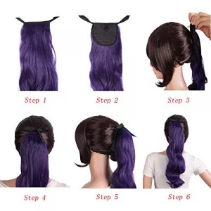Rhyme 9 PCS Colored Hair Extensions Clip In 21 inch Straight