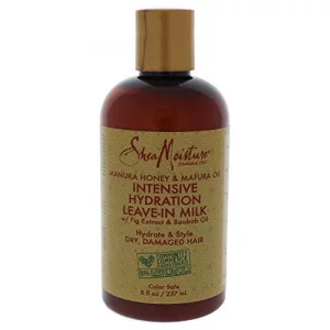 Shea Moisture Manuka Honey And Mafura Oil Intensive Hydration Leave-In Milk For Unisex, 8 Ounce
