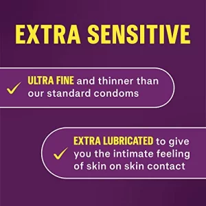 Men's sexual wellness - best lubricated condoms - Imported