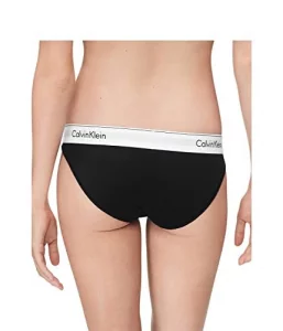 Calvin Klein Plus Modern Cotton Stretch Thong Panties in Purple
