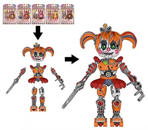 Fnaf rockstar 2024 action figures