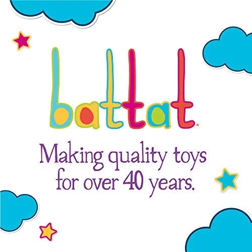 Battat locbloc wagon building toy blocks for toddlers 54 pieces