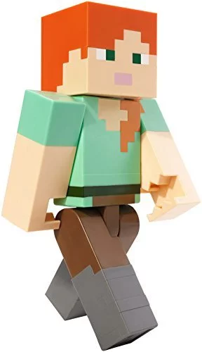 Minecraft large best sale scale action figure