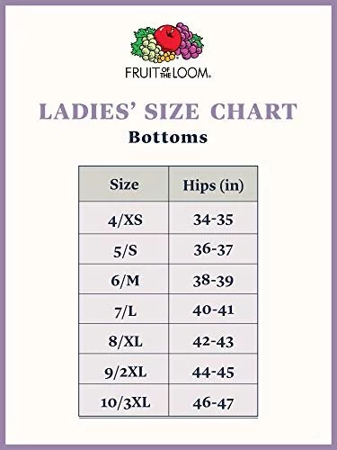 Fruit of the Loom Women's Plus Size Cotton-Mesh Brief Underwear