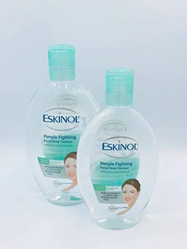 Eskinol Pimple Fighting Facial Deep Cleanser 225mL Imported Products from USA iBhejo