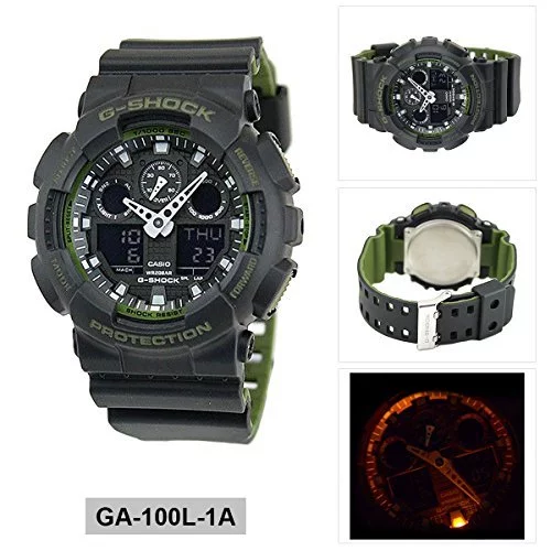 G shock best sale ga 100 size