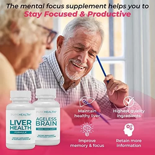 Ageless Brain Plasmalogen Supplement And Liver Health Formula