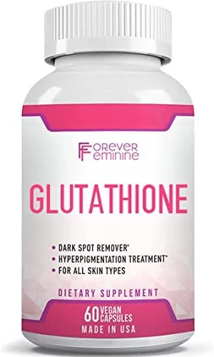 Forever Feminine Premium Glutathione Pills - Dark Spot Corrector And Hyperpigmentation Supplement For Skin - Advanced And Powerful Forever Feminine Premium Glutathione Pills - Dark Spot Corrector And Hyperpigmentation Supplement For Skin - Advanced And Powerful