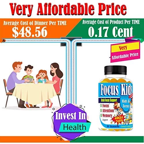 Focus Kids-Focus Gummies For Kids And Teens Focus Gummy Kids Memory ...