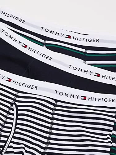 Tommy Hilfiger mens Underwear Multipack Cotton Classics Trunks Boxer Briefs,  Ink Blue, Medium US - Imported Products from USA - iBhejo
