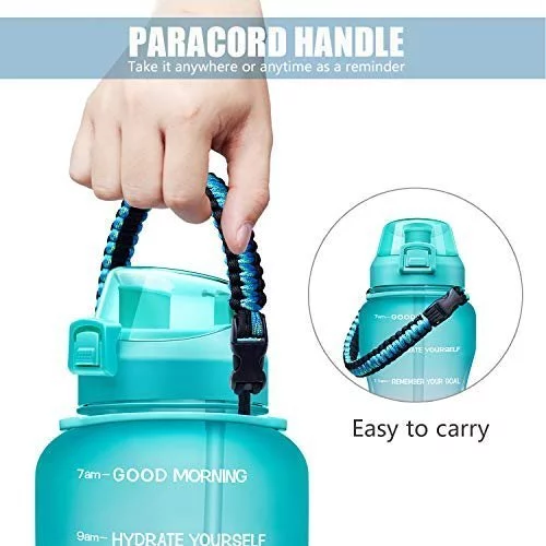 64oz Insulated Water Bottle With Paracord Handle, Togo - View #12