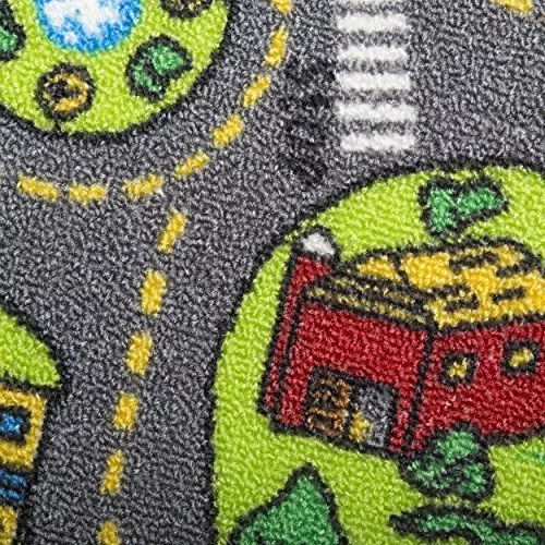 Kids Carpet Playmat Rug City Life Great for Playing with Cars and Toys ...