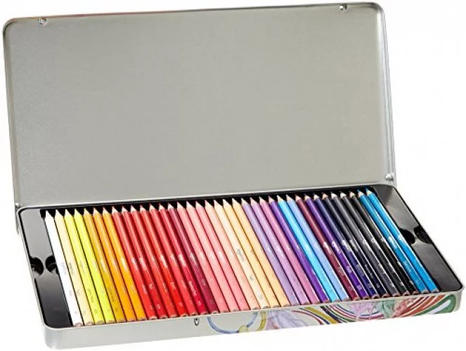   Basics Premium Colored Pencils, Soft Core, 48 Count  Set, Multicolor : Office Products