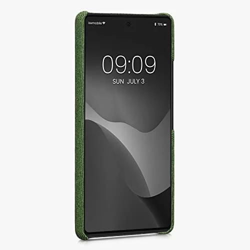 Custodia Kwmobile Per Google Pixel 4a 5G | Cover In Silicone Morbido TPU Antiurto | Protezione Gommata Con Bordi Rialzati | Colore Nuvola Viola